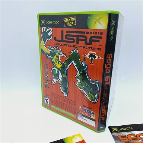 Jsrf Jet Set Radio Future Sega Gt Original Microsoft Xbox Cib