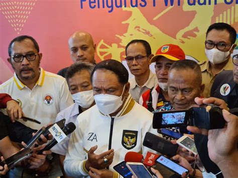 Menpora Jelaskan Target Desain Besar Olahraga Nasional Ke Pengurus PWI