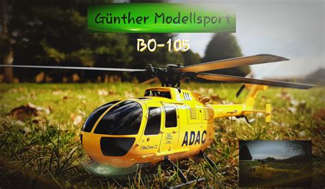 Pichler ADAC Helicopter RTF BO 105 Mit 2 Akkus 15290 NEUE VERSION EBay