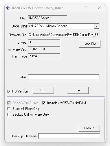 Station Drivers Jmicron Jms Nvme Usb Controller Firmware