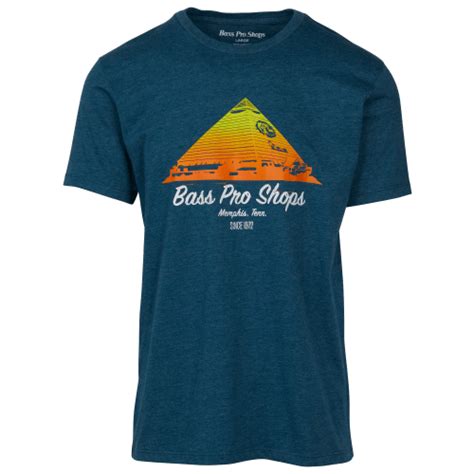 Bass Pro Shops Memphis Pyramid Short Sleeve T Shirt For Men Cabelas