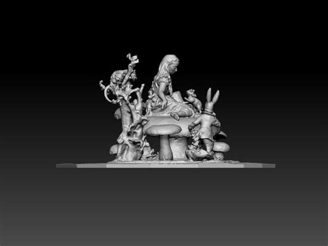 Stl File Alice In Wonderland 👾 ・3d Printable Design To Download・cults