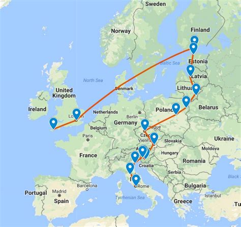 Finland To Italy Itinerary Our Europe Trip Summer 2018 Wild Tide