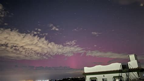 Las Espectaculares Im Genes De La Aurora Boreal En Andaluc A