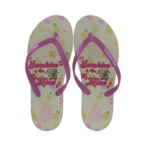 Sandalias Nickelodeon Bob Esponja Talla Blanco Walmart