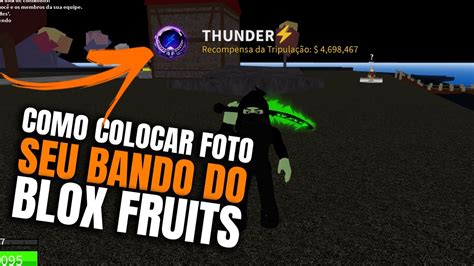 Como Colocar Logo Na Tripulação Do Blox Fruits Youtube