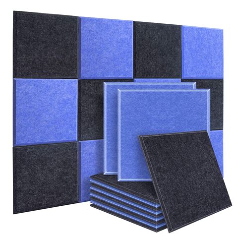 Buy DEKIRU New 12 Pack Acoustic Foam Panels 12 X 12 X 0 4 Inches