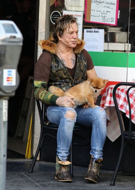 Mickey Rourke S Face Is Destroyed By Too Many Botched Plastic Surgeries