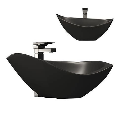 Black Wash Basin 3d Model Cgtrader