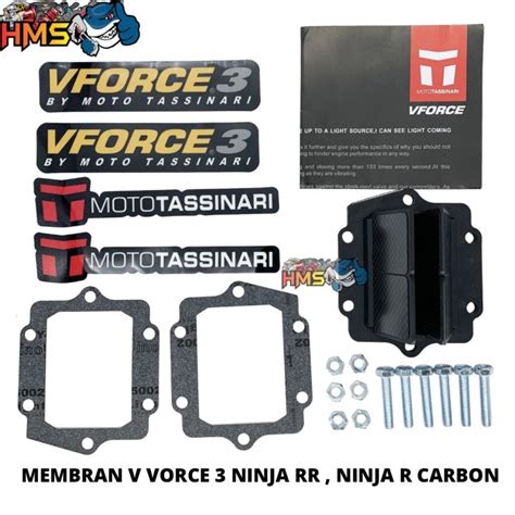 Rumah Membran V Force Vforce Ninja R Rr Lidah Membran Carbon Lazada