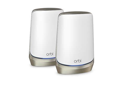 Netgear Orbi Quad Band Axe11000 Wifi 6e Mesh System 2 Pack Rbke962