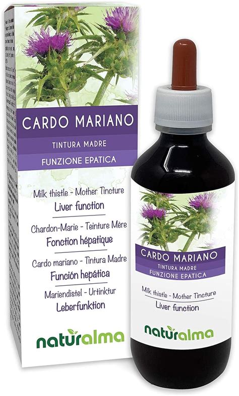 Cardo Mariano Silybum Marianum Frutos Tintura Madre Naturalma