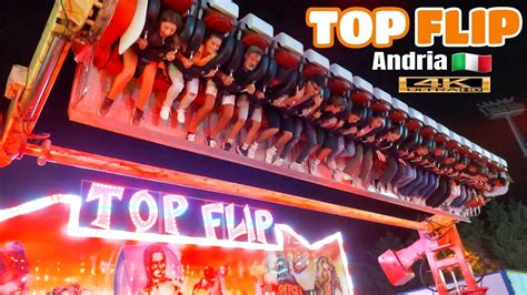 TOP FLIP Giostre 2023 Lunapark 4k YouTube