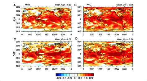 Spatial Distributions Of Tcc For Simple Averaged Multi Model Ensemble Download Scientific