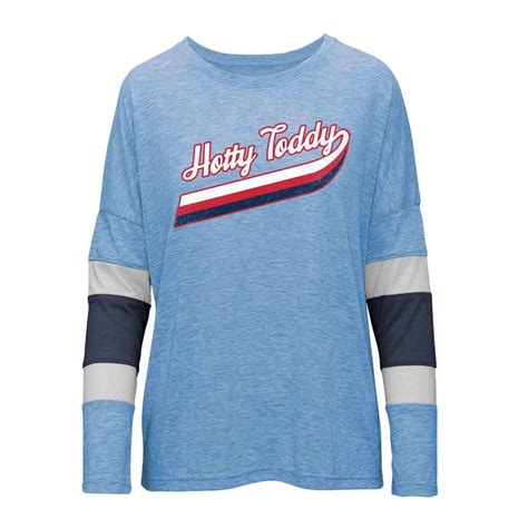 Ls Hotty Toddy Swell Stripe Tee