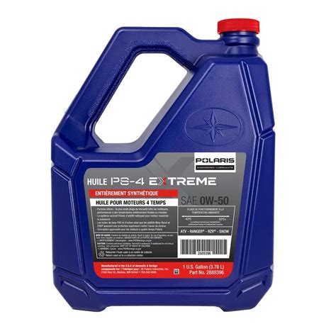 Polaris Ps Extreme Full Synthetic Oil W Gallon Ebay