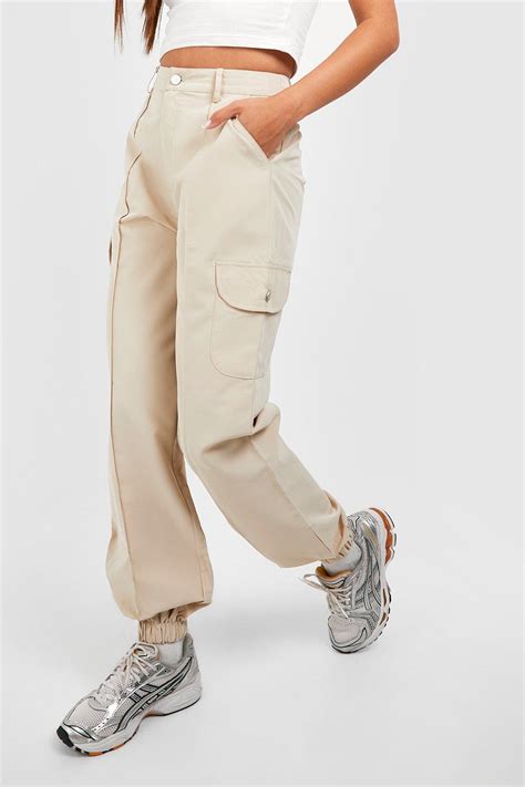 Cargo Pants Womens Beige Atelier Yuwa Ciao Jp