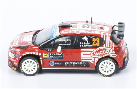 CITROËN C3 Rally2 23 Y Rossel B Boulloud Rallye Monte Carlo 2022