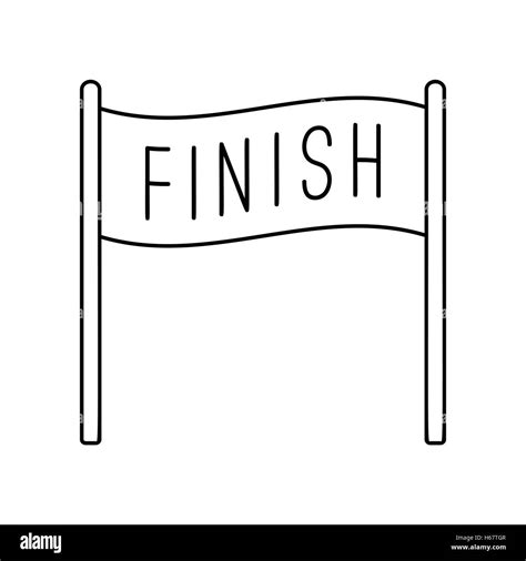 Finish Banner Hi Res Stock Photography And Images Alamy