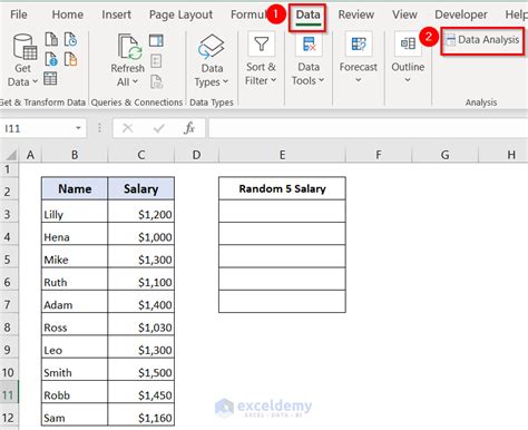 How To Select Random Sample In Excel Earn Excel