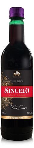 Vinho Tinto de Mesa Suave 750ml Pet Sinuelo Empório di Amélia