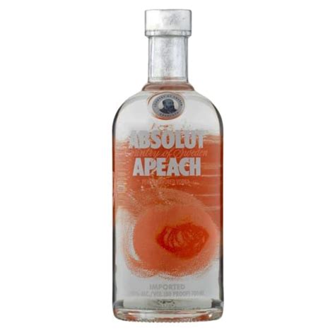 Buy Absolut Apeach Flavoured Vodka 70 Cl Online 365 Drinks