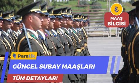 Subay Maaşları 2024 ZAMLI Yedek Subay Emekli Subay