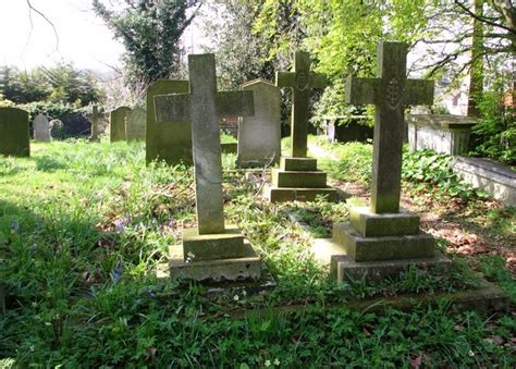 Crosses Beside A Path © Evelyn Simak Geograph Britain And Ireland