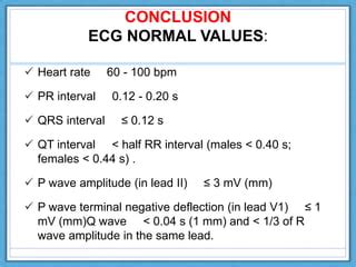 Normal ecg interpretation | PPT