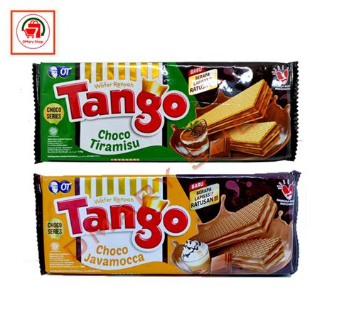 Tango Wafer Renyah Choco Javamocca Dan Tiramisu 130Gram Lazada Indonesia