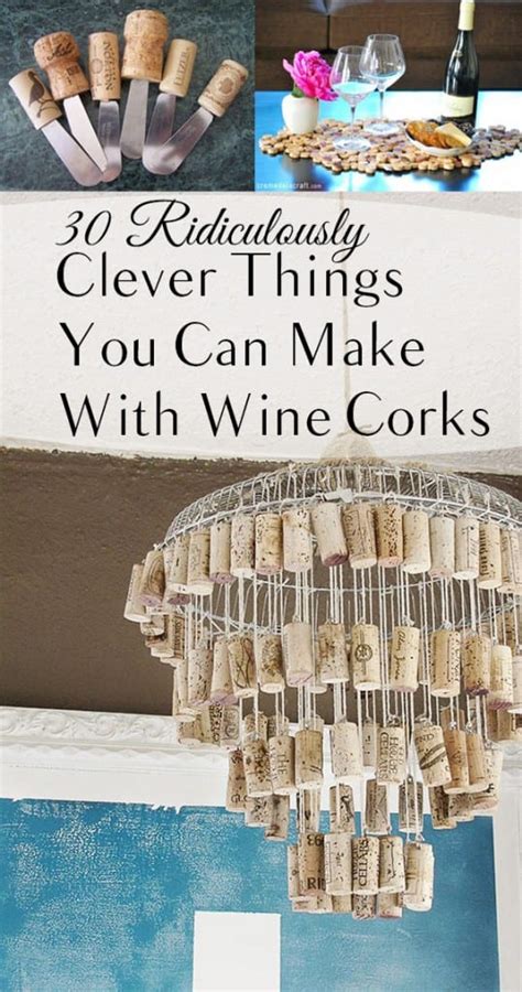 30 Ridiculously Clever Things You Can Make With Wine Corks