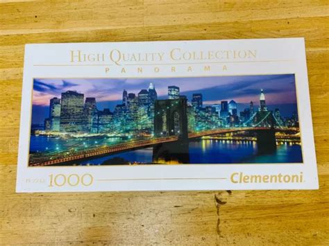 CLEMENTONI HIGH QUALITY Collection Panorama New York City 1000 Jigsaw