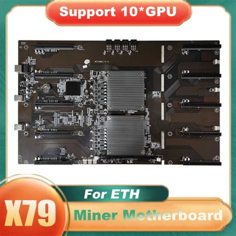 X Btc Mining Motherboard Xpcie X Gpu Slot Lga Ddr Msata Sata