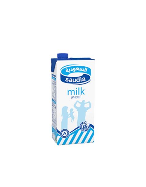 Saudia Long Life Milk 1ltr Nass Foods Bahrain