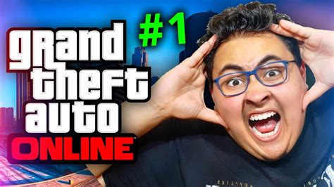 Joguei GTA 5 Online PELA PRIMEIRA VEZ Deu Ruim YouTube