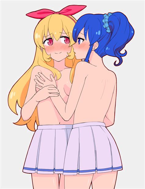 Hoshimiya Ichigo And Kiriya Aoi Aikatsu And 1 More Drawn By Yoban