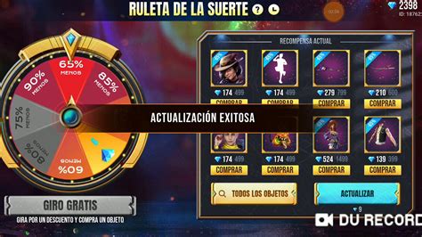 COMO SACAR DESCUENTO DE 9 DIAMANTES EN LA RULETA DE LA SUERTE FREE FIRE