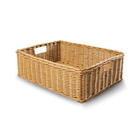 Basic Underbed Wicker Storage Basket | The Basket Lady