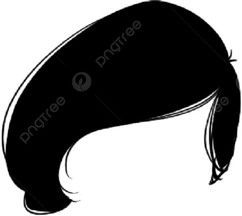 Peinado Femenino De Pelo Corto De Mujer Negra Perfecta Png Pelo Largo Y Negro Cortes De