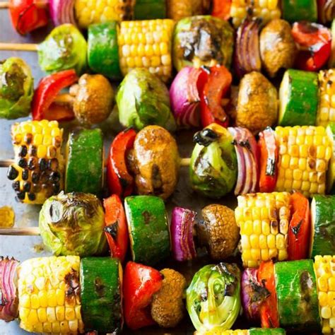 Grilled Vegetable Kabobs With Fajita Butter 5 Trending Recipes With Videos