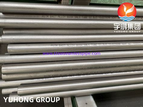 ASTM B407 ASME SB407 Incoloy 800H Din 1 4958 UNS N08810 Nickel Alloy Pipe