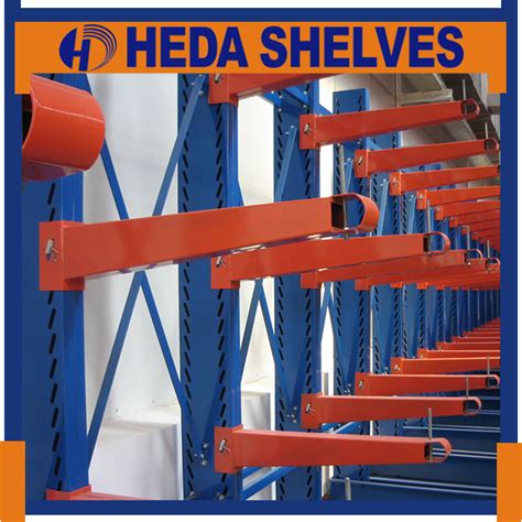 Large Warehouse Cantilever Racking System Solution HEDA SHELVES