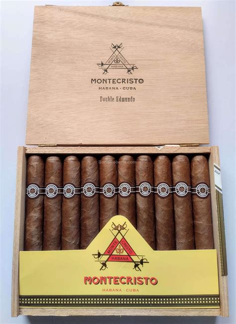 Montecristo Double Edmundo Semi Boite Nature Box Of Cigars