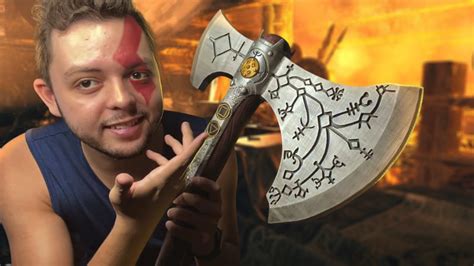 Fiz O Machado Leviatan Do Kratos De God Of War Ragnarok Em Impress O D