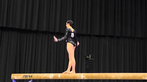 Alexia Burch Balance Beam 2015 Nastia Liukin Cup Youtube