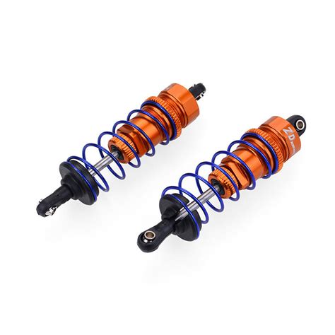 2pcs Zd Racing 7358 Alloy Oil Filled Front Shock Damper Absorber For 1