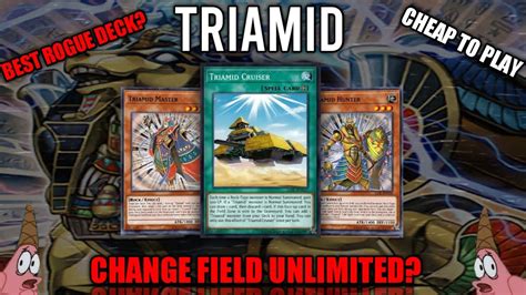 TRIAMID BEST ROGUE DECK YU GI OH DUELLINK YouTube