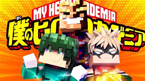 Minecraft BOKU NO HERO My Hero Academia BED WARS YouTube