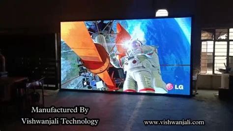 Vishwanjali Technology Curved Led Display Outdoor Front Of Wall At Rs