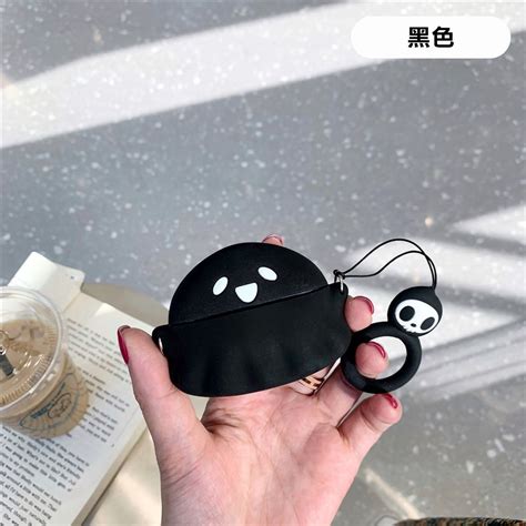 Airpodspro保護套 可愛小幽靈造型tpu藍牙耳機保護殼 Airpods Pro 耳機保護殼 藍牙耳機保護殼 耳機保護套 藍牙耳機 耳機